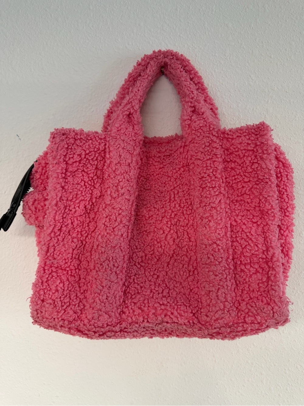 Marc Jacobs Pink Sherpa Mini Tote Bag - Picture 5 of 11